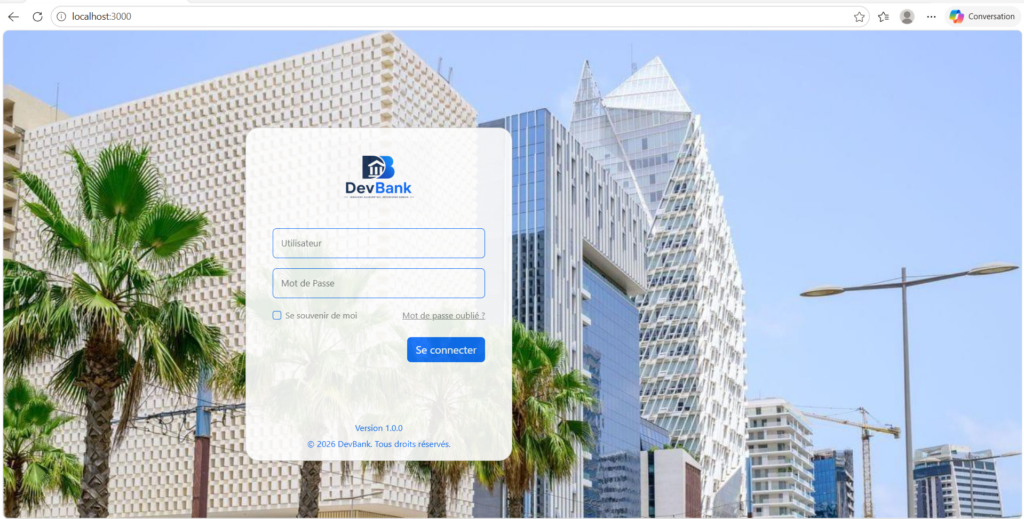Développement d'applications web