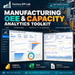 I will customize and implement an OEE and downtime Power BI dashboard for your manufacturing data.